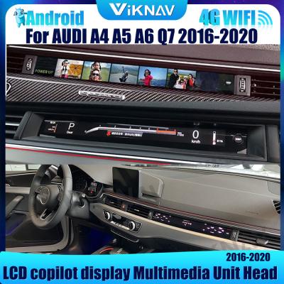 China Unidade da cabeça da exposição do copiloto de A4 A5 A6 Q7 Audi Android Radio LCD à venda