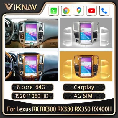 China Multimedia Player Android Car Stereo For Lexus RX300 RX330 RX350 RX400 for sale