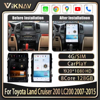 China 128G Android 11 Car Radio Multimedia Player For Toyota Land Cruiser 200 LC200 for sale