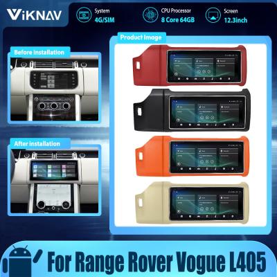 China 4G Android Head Unit 2013-2017 Range Rover L405 Vogue Car Touchscreen Radio for sale