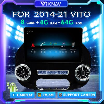 China 13.6 Inch Touch Screen Android Car Head Unit For 2014-21 VITO With Carplay for sale