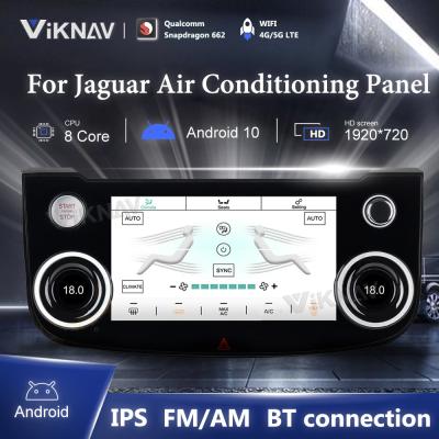 China Jaguar Series LCD Climate Control Screen Car AC Panel 10.0inch Full Touch Screen for sale