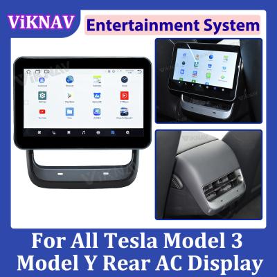 China Air Conditional Model 3/Y Tesla Rear Display Back Row Seat CockPit LCD Screen for sale