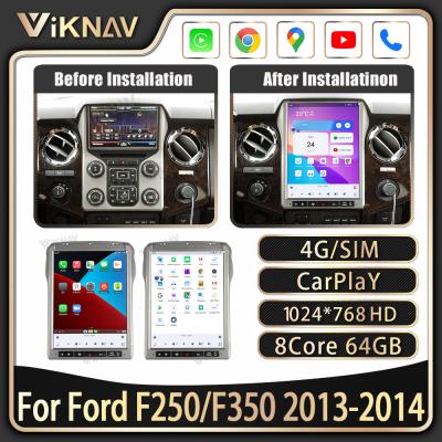 Китай 12,1» DVD-плееров автомобиля экрана касания 8core Android11 для Форда F250/F350 2013-2014 продается