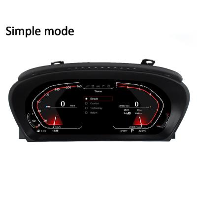 China 12.3 Inch LCD Digital Instrument Cluster For 2004-2009 BMW 5series E60 Speedometer for sale