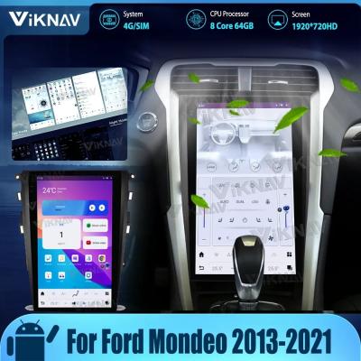 中国 13.6インチタッチスクリーンヘッドユニット フォードモンデオ 2013-2021 マルチメディアプレーヤー オリジナル車 SYINC1 GPS CarPlay 販売のため
