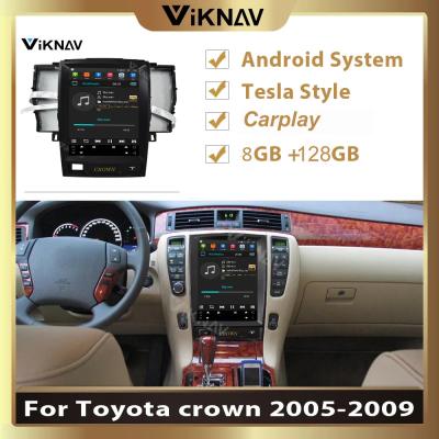 China 10.4inch Android Touch Screen Stereo For Toyota Crown 12th generation Multimedia Player google Navigation Carplay for sale