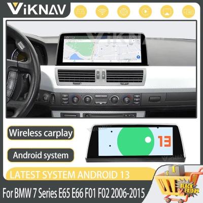 China 10.25inch Stereo For 2006-2015 BMW 7 Series E65 E66 Multimedia Player GPS Navigation Head Unit Wireless Carplay for sale