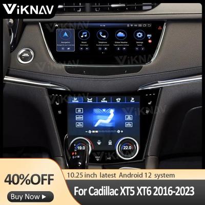 China 10.25 inch Car radio For 2016-2023 Cadillac XT5 XT6  Multimedia Player GPS Navigation 4G Wifi Wireless Carplay for sale