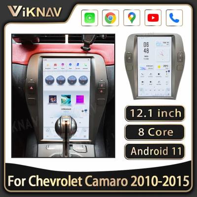 China 12Unidad de cabeza de núcleo de 8 pulgadas para Chevrolet Camaro 2010-2015 Navegación GPS Jugador multimedia Android Carplay inalámbrico 4G en venta