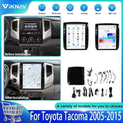 China For 2005-2015 Toyota Takuma 12.1 Inch Touch Screen Car radio Navigation GPS Multimedia DVD Player Wireless Carplay 4G for sale