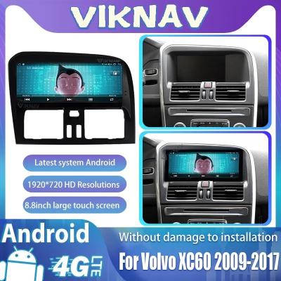 China 8.8 Inch Android Touch Screen Car radio For 2009-2017 Volvo XC60 Navigation GPS Multimedia Player Wireless Carplay 4G for sale