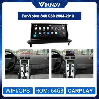 China 8.8 polegadas touch screen rádio de carro Para 2004-2013 Volvo C30 S40 128G Navegação GPS Multimédia Player CarPlay sem fio 4G à venda