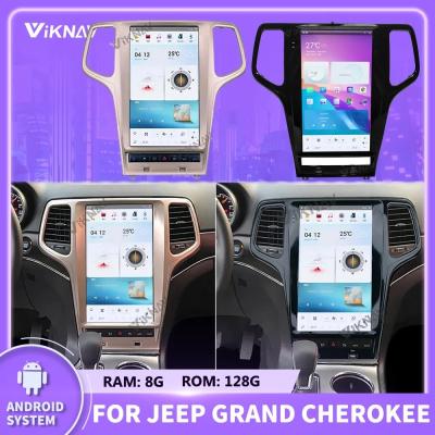 China 13.6 inch Touch Screen Stereo Voor Jeep Grand Cherokee 128G Navigatie GPS Multimedia Player Draadloos Carplay 4G Te koop