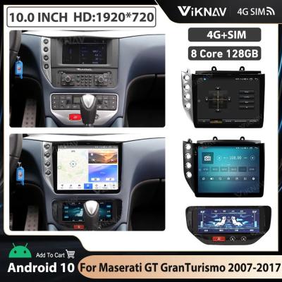 China 10 polegadas de tela sensível ao toque Android Car Stereo Para 2007-2017 Maserati Gt à venda