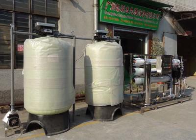 China Automatic FRP 6TPH RO Water System Electrolytic Reverse Osmosis Water Treatment System For Mineral Water for sale