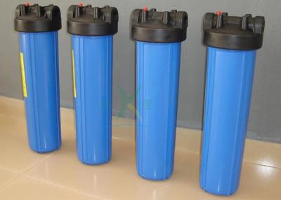 China Plastic / PVC / PP Security Water Filter Housing For Water Treatment Purification Machine for sale
