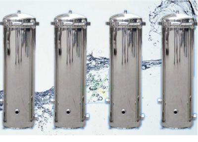 China Mícron do alojamento de filtro 5um do cartucho da segurança da precisão dos acessórios do tratamento da água do SUS 304 de aço inoxidável à venda