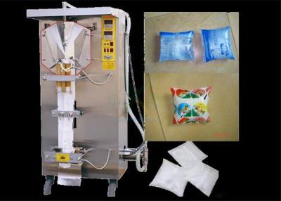 China Multi Function Liquid Pouch Packing Machine 1000LPH For Packing Soy Milk / Mineral Water for sale