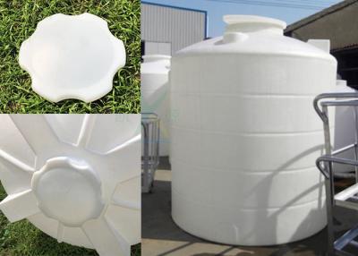 China Industrial Polyethylene Corrosion Resistant Plastic Water Tower / 15000L Large PE Water Storage Tanks 15T for sale