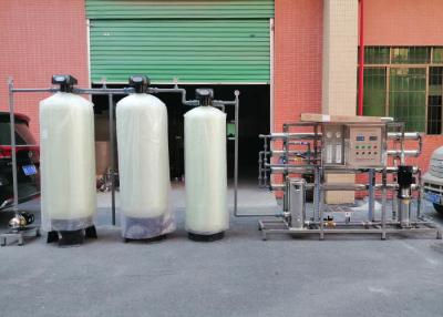 China 2000L/H Softener RO System Hardness TDS Remove For Boiler Industrial Water Filter for sale