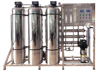 China Planta de la purificación del agua del sistema del RO de los SS 1500L/H con el filtro del suavizador en venta