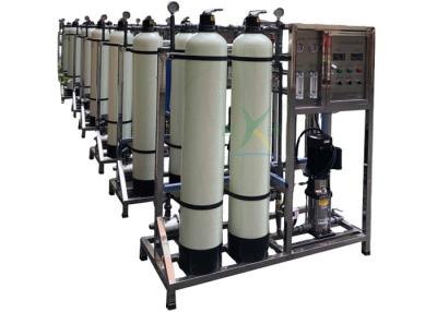 China 20ft Containerized RO Water Treatment System / Fiber Glass Purification Water Plant for sale