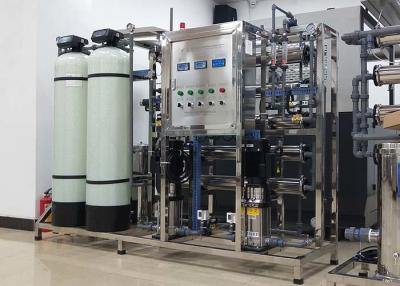 China Filtro de água potável Ultrapure da purificação da osmose reversa do abastecimento de água 500LPH da fábrica cosmética à venda