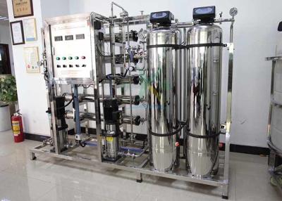 China 500LPH  Double Stage RO System Water Treatment Plant For Pharmaceutical Hospital Dialysis for sale