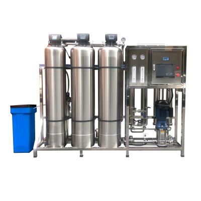 China 1000L/H 2500GDP auto stainless steel reverse osmosis system, water filtration plant, ro plant for bottled water for sale