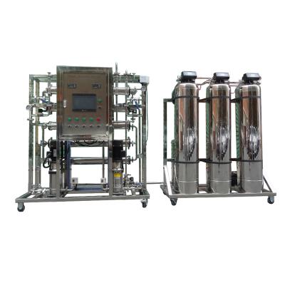 China 500LPH drinking water treatment machine with price water treatment machinery reverse osmosis water filter for sale