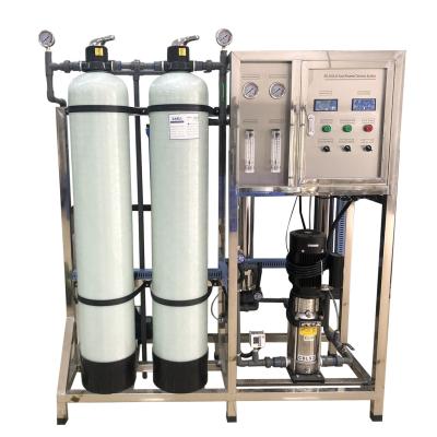 China 500L/H Industrial Reverse Osmosis Auto Water Treatment Filter Plant Small RO Purification Machine Filtration System for sale