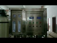 1000LPH water softener RO system