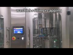 Bottle Washing Filling Capping Machine