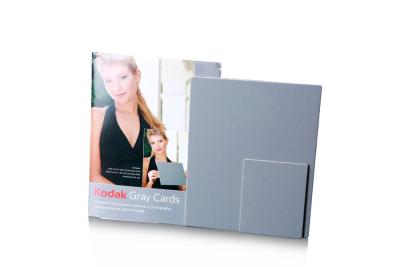 China Reflective 18 Grey Card Charts High Resolution Photographic Paper By Kodak for sale