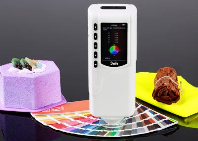 China White Color 3nh Colorimeter Device , Portable Spectrophotometer Colorimeter  for sale