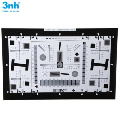 China Custom ISO12233 Camera Test Chart With Transmissive / Reflective Type for sale
