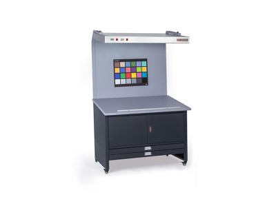 China CC120 Color Proof Station Color Viewing Booth Table 45 Degree Stage Optional Accories for sale