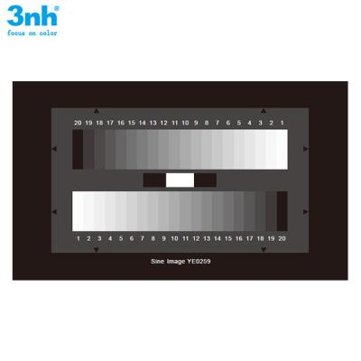 China Grey Scale Resolution Test Chart 20 Level Test Card YE0259 Transparent 3NH for sale