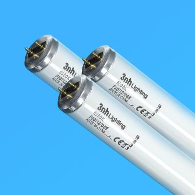 China F20T12/D65 Long Fluorescent Tubes Lamp 6500k Color Temperature 60lm/w Efficacy for sale