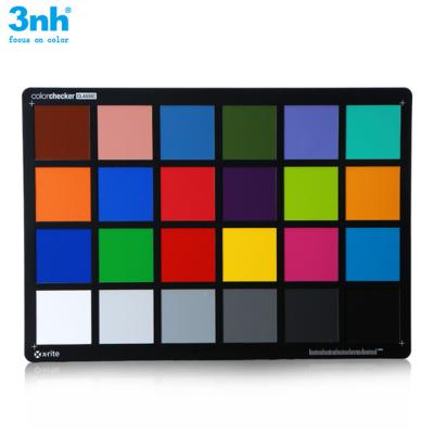 China 24 Color Checker Resolution Test Chart High Resolution Photographic Paper For Reflectance for sale