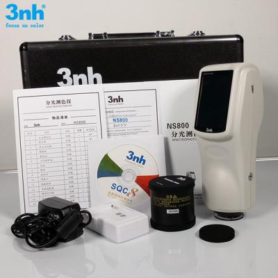 China NS810 Portable Handheld Color Spectrophotometer Paint Color Units Car Scanner Spectrometer for sale