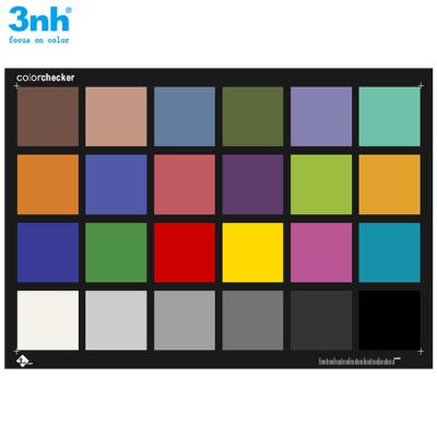 China Xrite Color Checker Passport Resolution Test Chart 3nh 24 Colors Colorchecker Color Card for sale