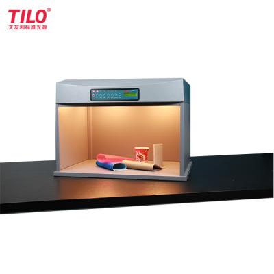 China Colora as fontes luminosas CWF F UV TL84 D65 de Tilo T60+ 5 do armário da avaliação da cor da caixa leve da inspeção à venda