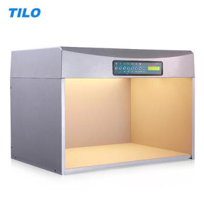 China Color Assessment Cabinet Color Matching Machine Tilo P60+ D65 TL84 UV F CWF TL83 Light Sources for sale