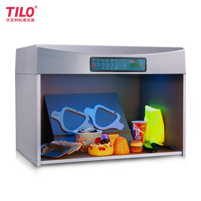 China Lamp Color Matching Colour Assesment Cabinet Plastic Material For Fabric Inspection for sale