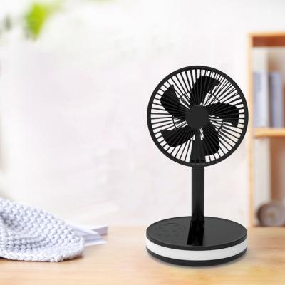 China Air Cooling Portable Table Fan With Battery Rechargeable FCC for sale