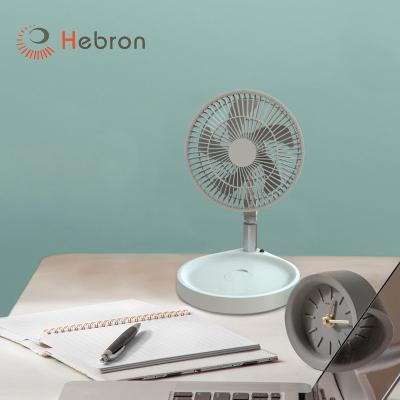China Mini Stand Floor Electric USB Rechargeable Portable Fan Home Telescopic Foldable Fan for sale
