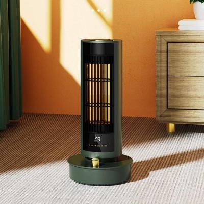 China Fast Heating Oscillating Electric Fan Heater Auto Oscillating 120 Degree Right Left for sale