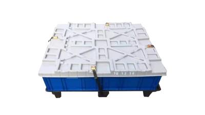China Large Crate Plastic Blister Pack Storage Boxes With Lids For Delivering Shipping for sale